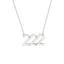 Angel Number Necklace by Julianna Isabella