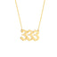 Angel Number Necklace by Julianna Isabella