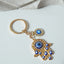 evil eye and hamsa keychain