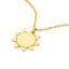 Mini Sun Pendant Necklace by Julianna Isabella